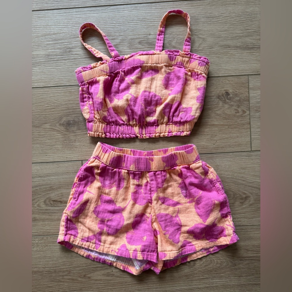 GAP Girls small 6/7 Vacation Summer Matching Set